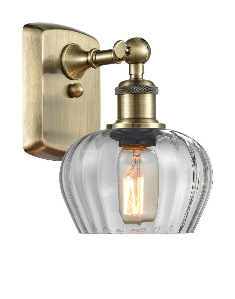 Innovations 516-1W-AB-G92 One Light Wall Sconce, Antique Brass