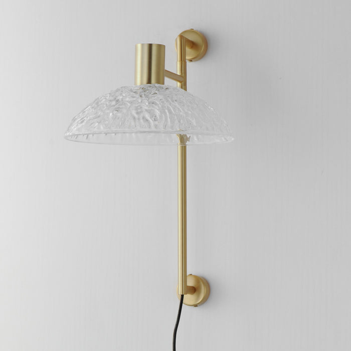 Maxim 24980TCSBR LED Wall Sconce, Satin Brass