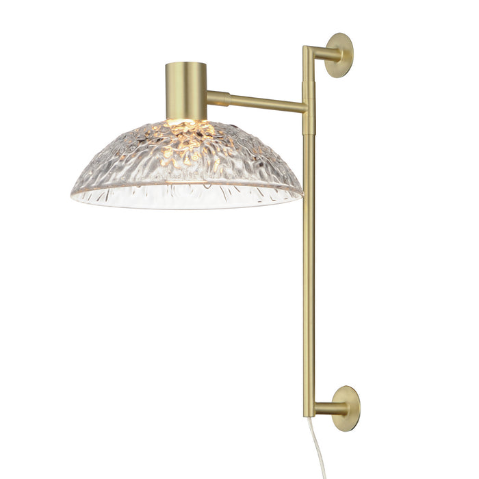 Maxim 24980TCSBR LED Wall Sconce, Satin Brass