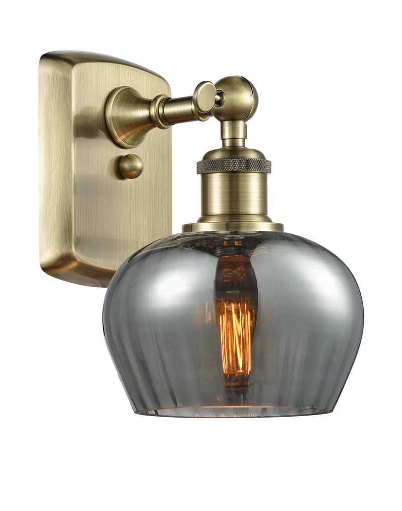 Innovations 516-1W-AB-G93 One Light Wall Sconce, Antique Brass
