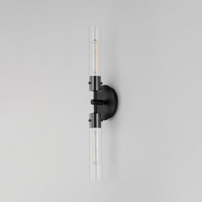 Maxim 26370CLBK LED Wall Sconce, Black
