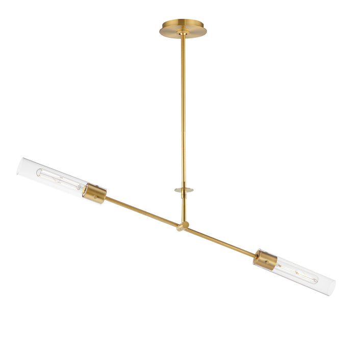 Maxim 26372CLNAB LED Pendant, Natural Aged Brass