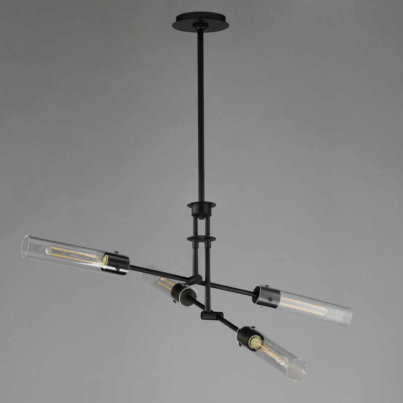 Maxim 26374CLBK LED Flush Mount Convertible, Black