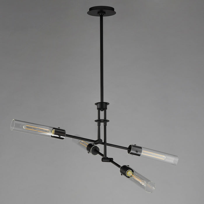 Maxim 26374CLBK LED Flush Mount Convertible, Black