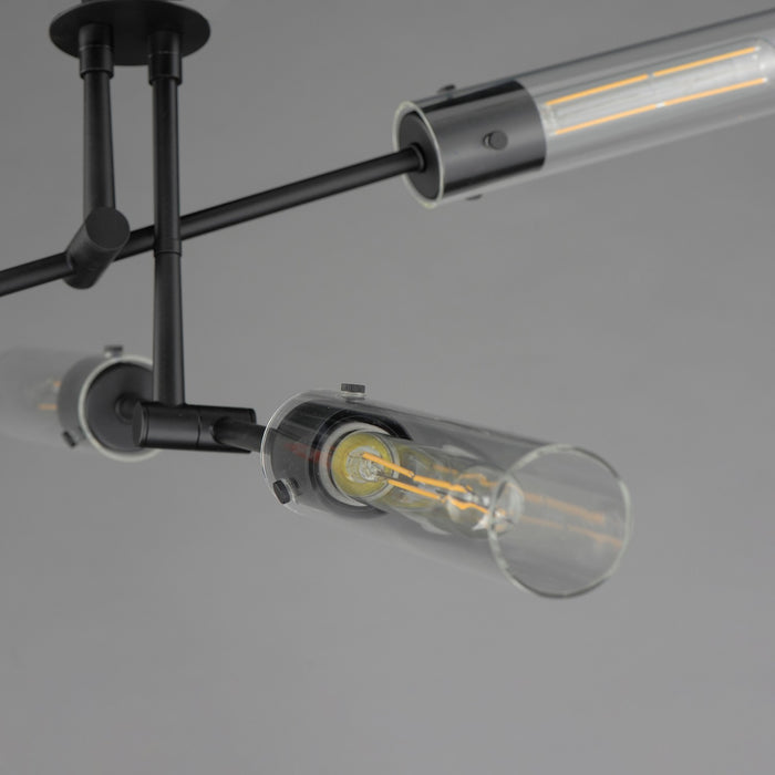 Maxim 26374CLBK LED Flush Mount Convertible, Black
