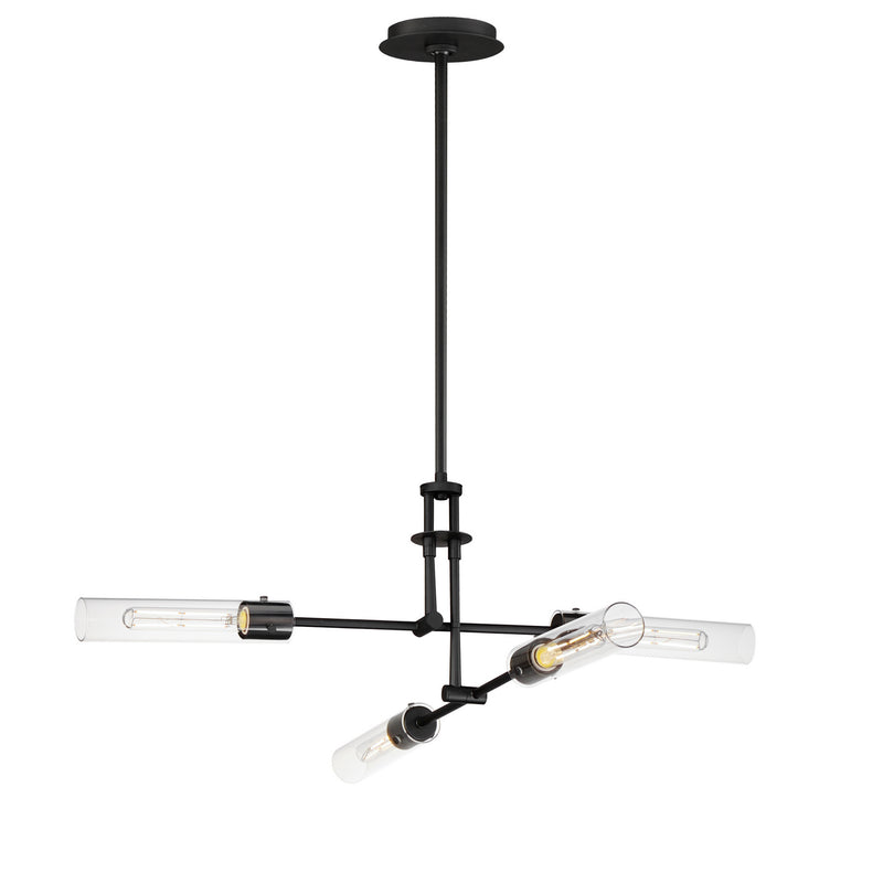 Maxim 26374CLBK LED Flush Mount Convertible, Black