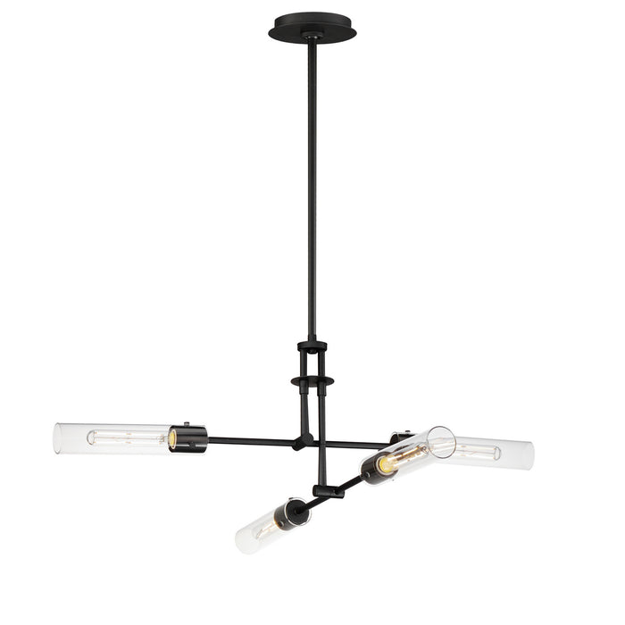 Maxim 26374CLBK LED Flush Mount Convertible, Black