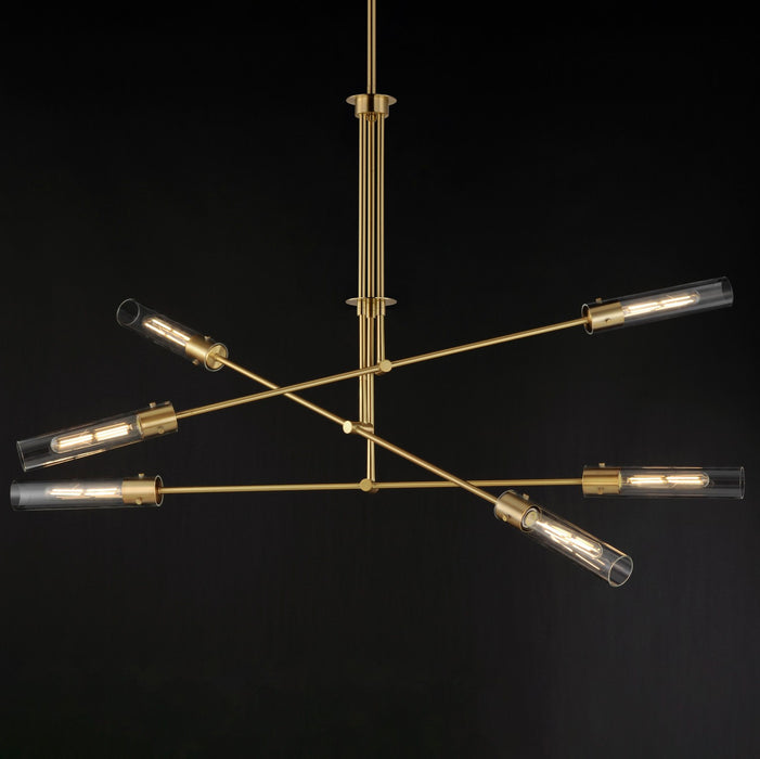 Maxim 26376CLNAB LED Pendant, Natural Aged Brass
