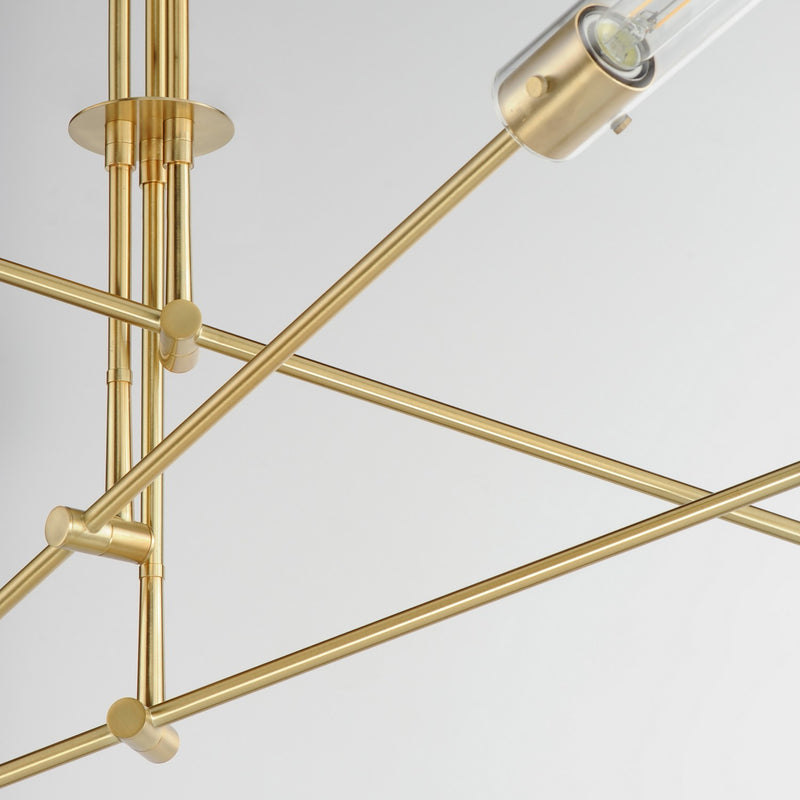 Maxim 26376CLNAB LED Pendant, Natural Aged Brass
