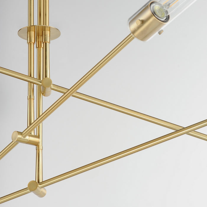Maxim 26376CLNAB LED Pendant, Natural Aged Brass