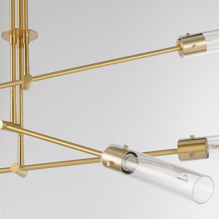 Maxim 26376CLNAB LED Pendant, Natural Aged Brass
