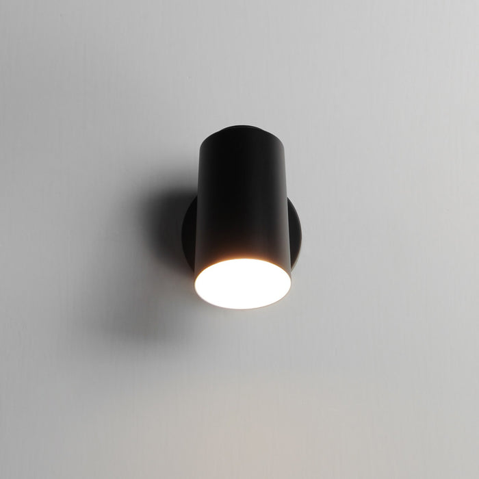 Maxim 62001BK LED Outdoor Wall Sconce, Black