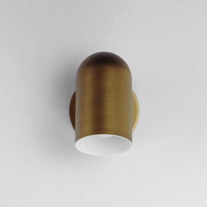 Maxim 62003NAB LED Outdoor Wall Sconce, Natural Aged Brass