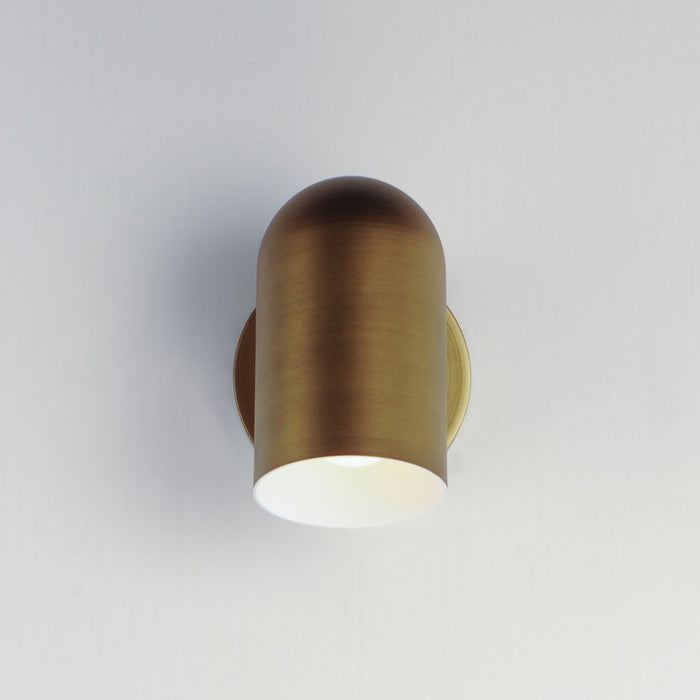 Maxim 62003NAB LED Outdoor Wall Sconce, Natural Aged Brass