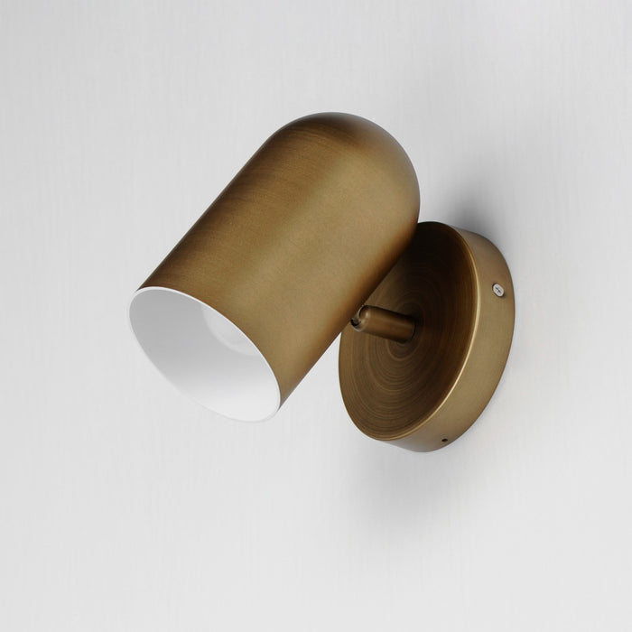 Maxim 62003NAB LED Outdoor Wall Sconce, Natural Aged Brass