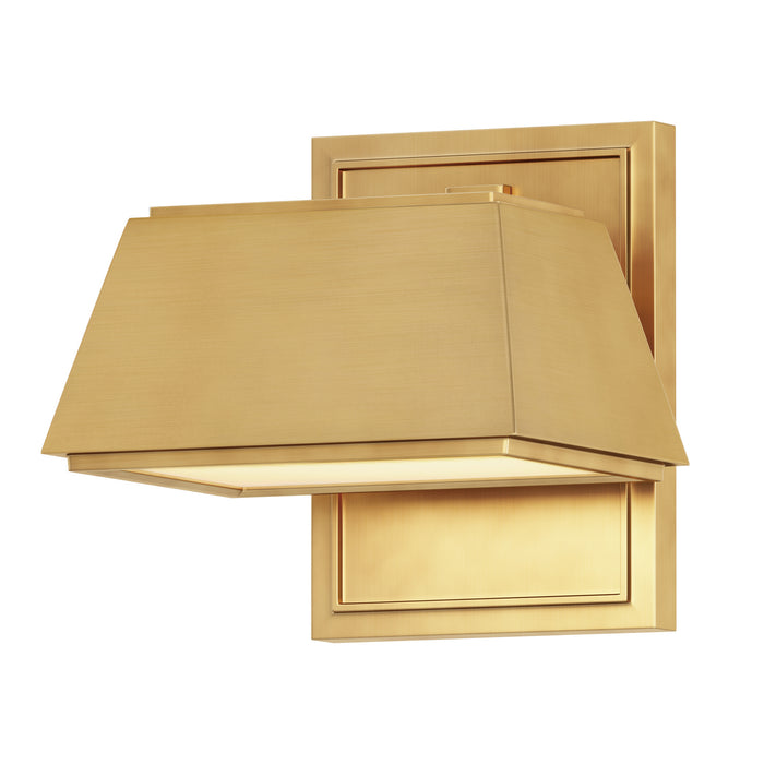 Maxim 52129AB LED Outdoor Wall Sconce, Antique Brass
