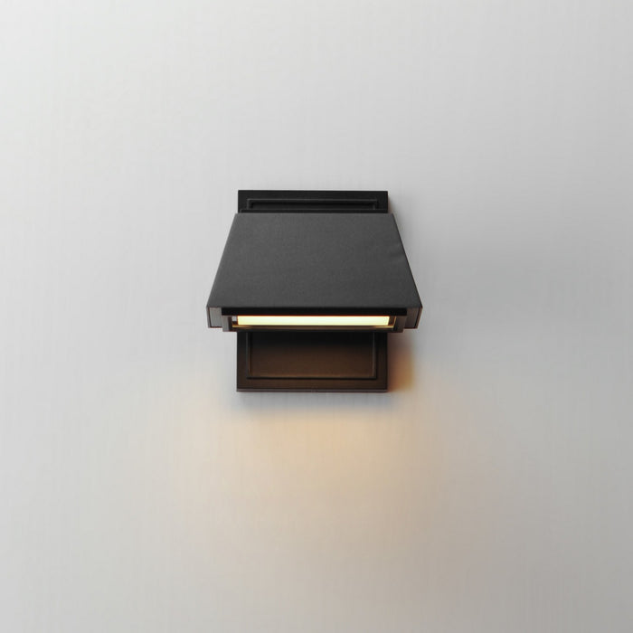 Maxim 52129BK LED Outdoor Wall Sconce, Black