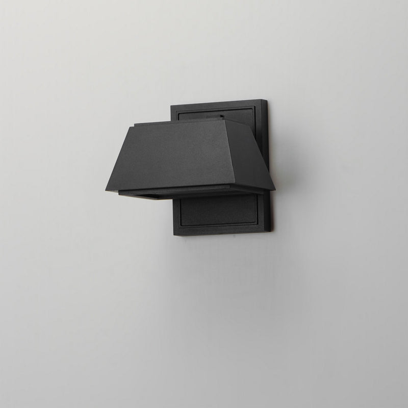 Maxim 52129BK LED Outdoor Wall Sconce, Black