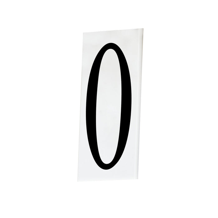 Maxim 53630WT House Number 0, White