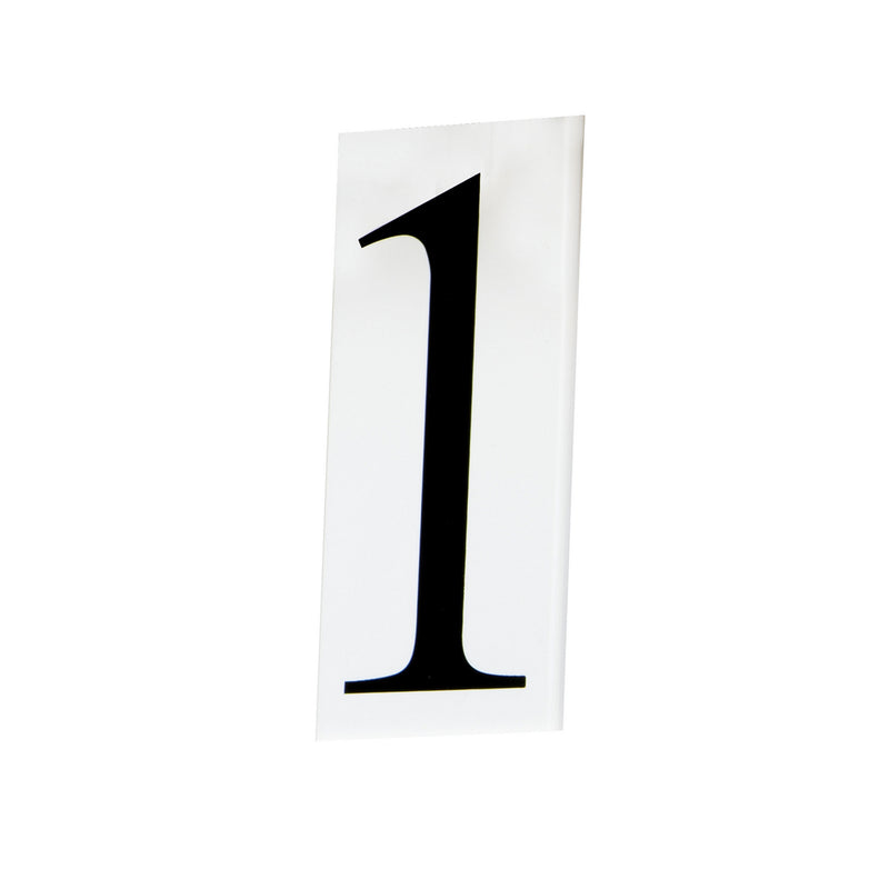 Maxim 53631WT House Number 1, White