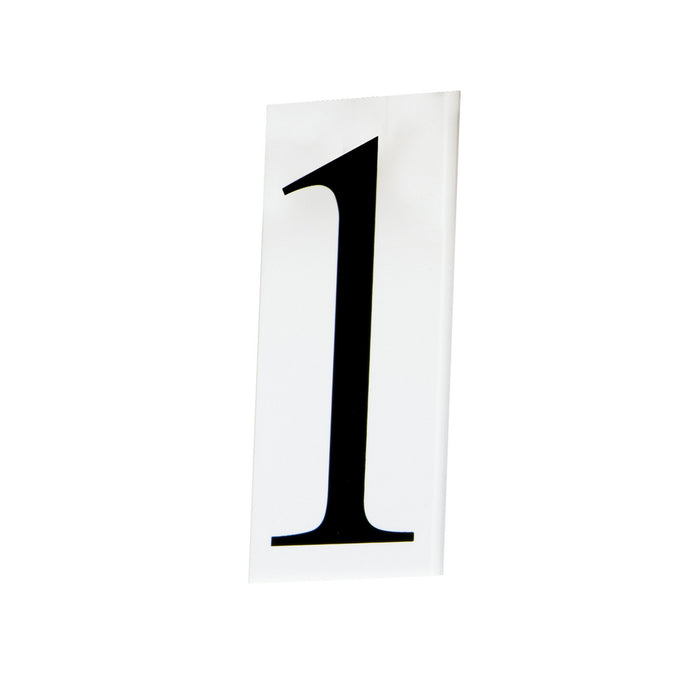 Maxim 53631WT House Number 1, White