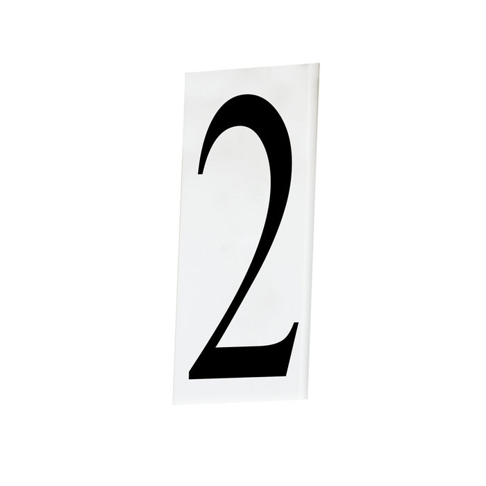 Maxim 53632WT House Number 2, White