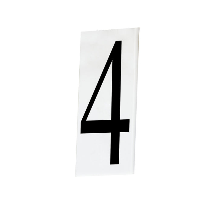 Maxim 53634WT House Number 4, White