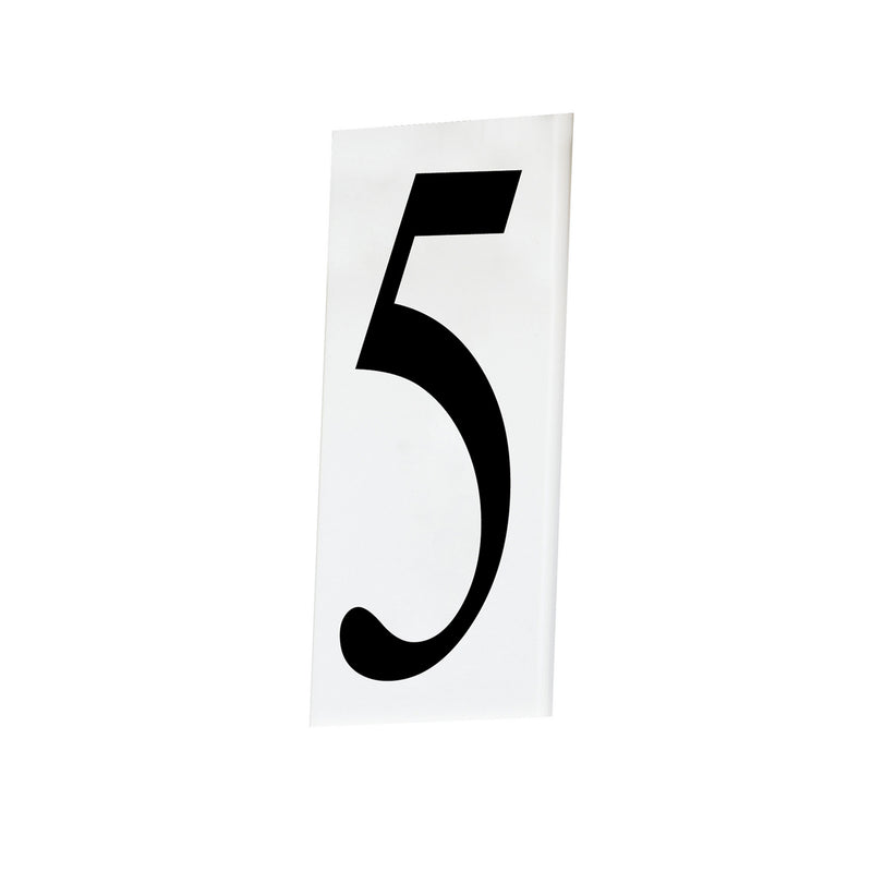 Maxim 53635WT House Number 5, White