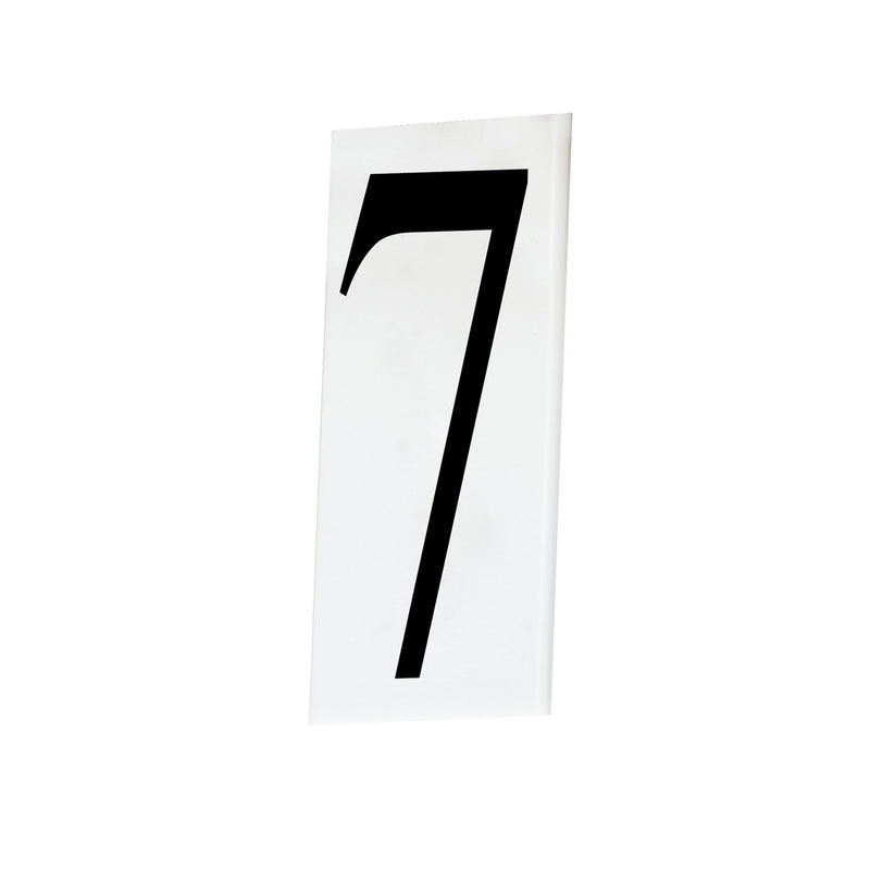 Maxim 53637WT House Number 7, White