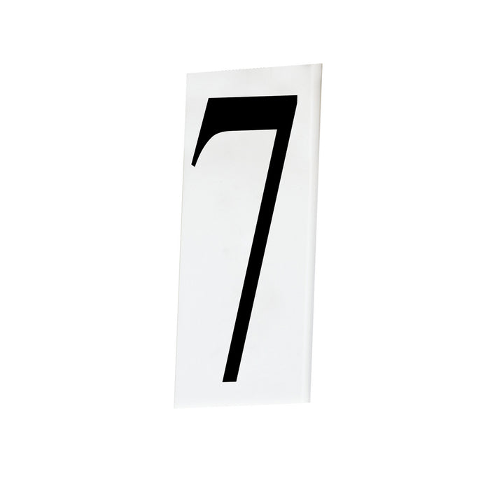 Maxim 53637WT House Number 7, White
