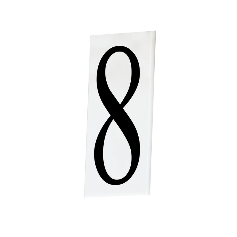 Maxim 53638WT House Number 8, White