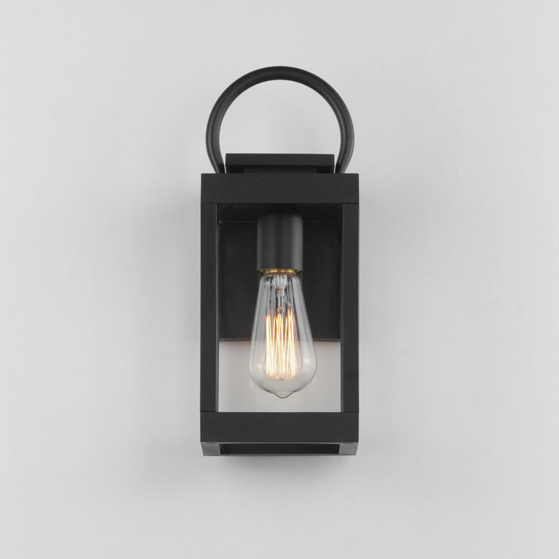 Maxim 40312CLBK One Light Outdoor Wall Sconce, Black