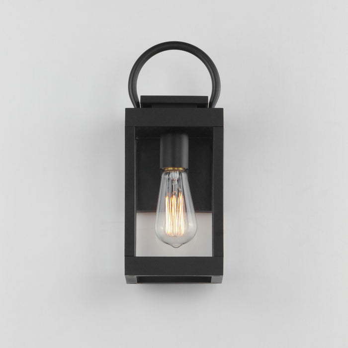 Maxim 40312CLBK One Light Outdoor Wall Sconce, Black