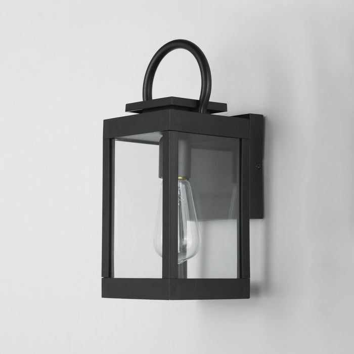 Maxim 40312CLBK One Light Outdoor Wall Sconce, Black