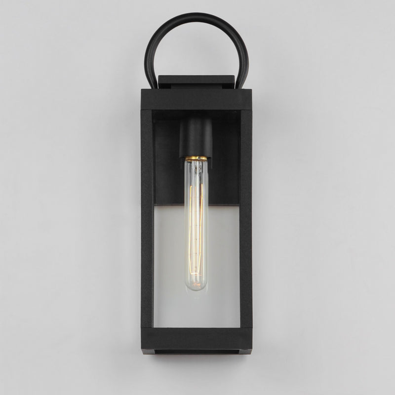 Maxim 40314CLBK One Light Outdoor Wall Sconce, Black