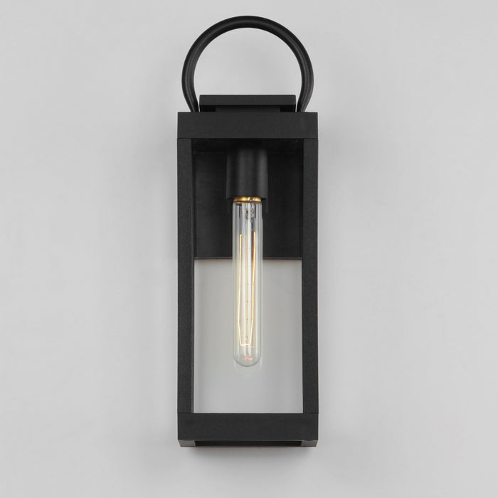 Maxim 40314CLBK One Light Outdoor Wall Sconce, Black