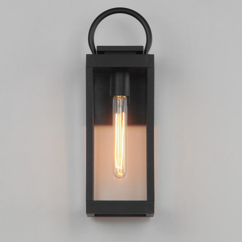 Maxim 40314CLBK One Light Outdoor Wall Sconce, Black