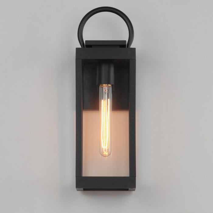Maxim 40314CLBK One Light Outdoor Wall Sconce, Black
