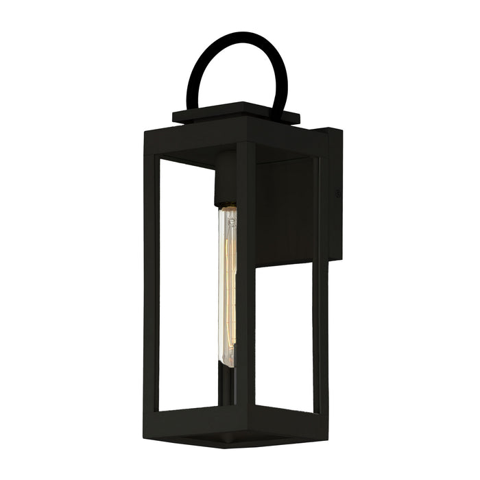 Maxim 40314CLBK One Light Outdoor Wall Sconce, Black