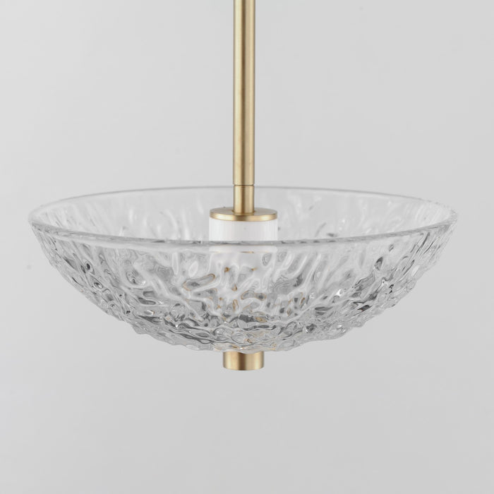Maxim 24981TCSBR LED Wall Sconce, Satin Brass