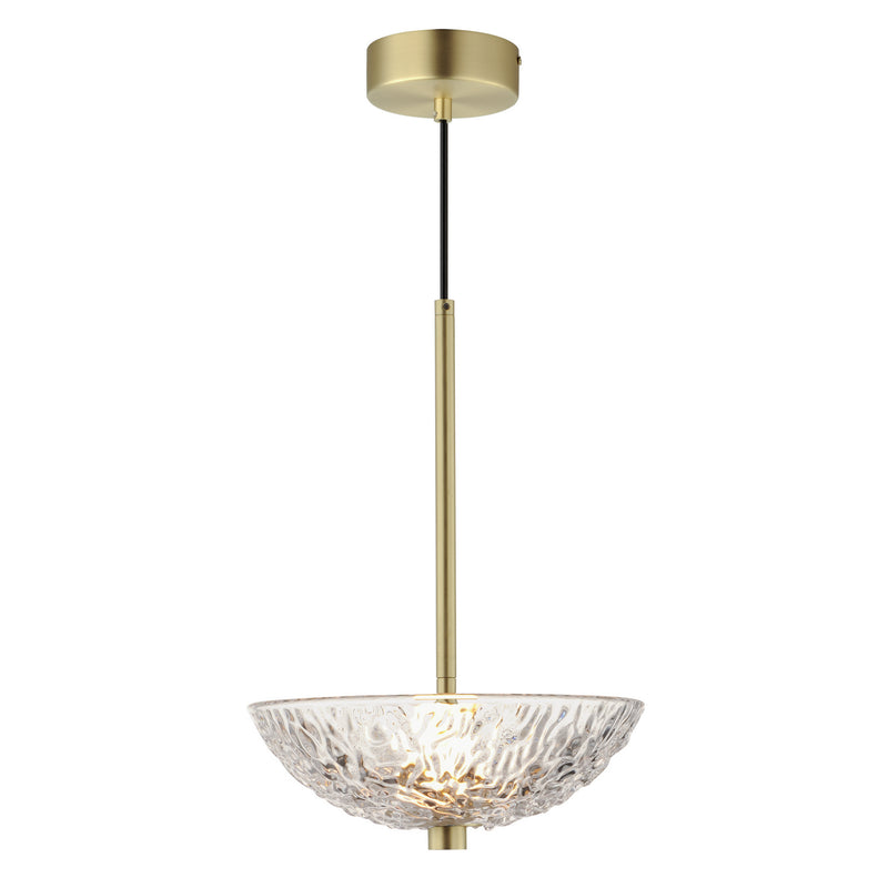 Maxim 24981TCSBR LED Wall Sconce, Satin Brass
