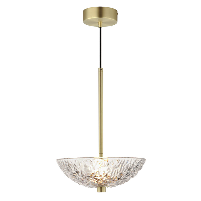 Maxim 24981TCSBR LED Wall Sconce, Satin Brass