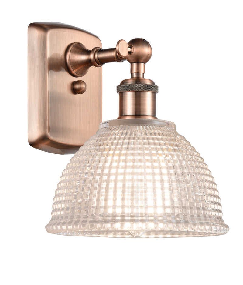 Innovations 516-1W-AC-G422-LED LED Wall Sconce, Antique Copper