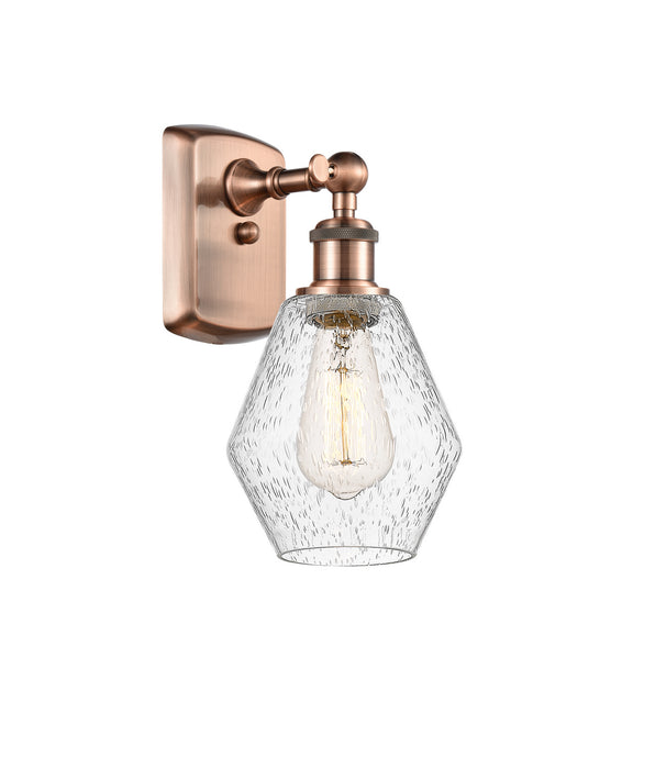 Innovations 516-1W-AC-G654-6 One Light Wall Sconce, Antique Copper