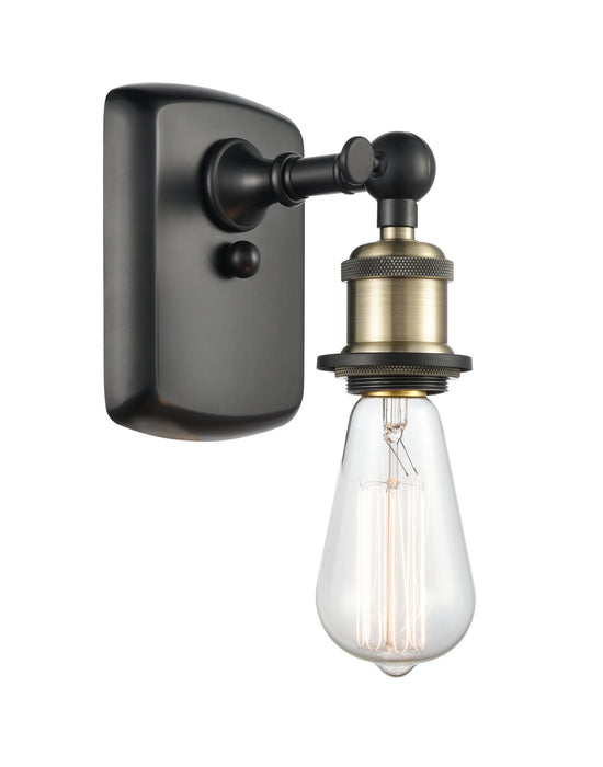 Innovations 516-1W-BAB-LED LED Wall Sconce, Black Antique Brass