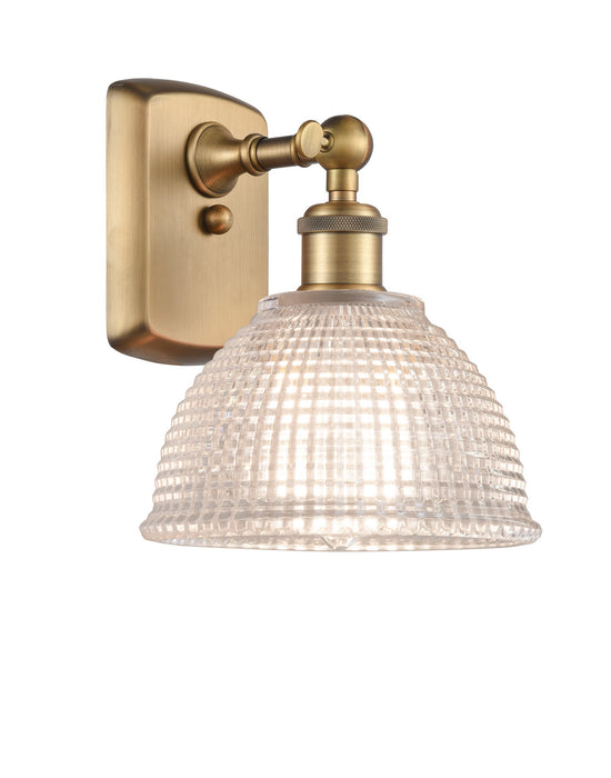 Innovations 516-1W-BB-G422 One Light Wall Sconce, Brushed Brass