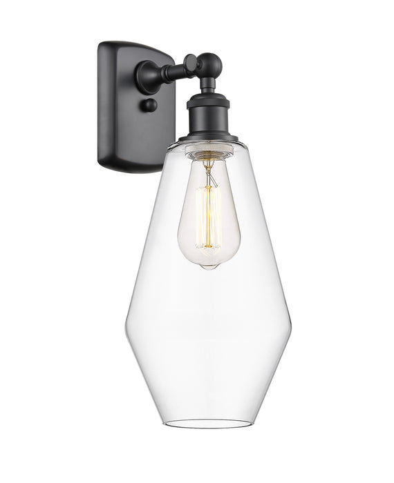 Innovations 516-1W-BK-G652-7-LED LED Wall Sconce, Matte Black