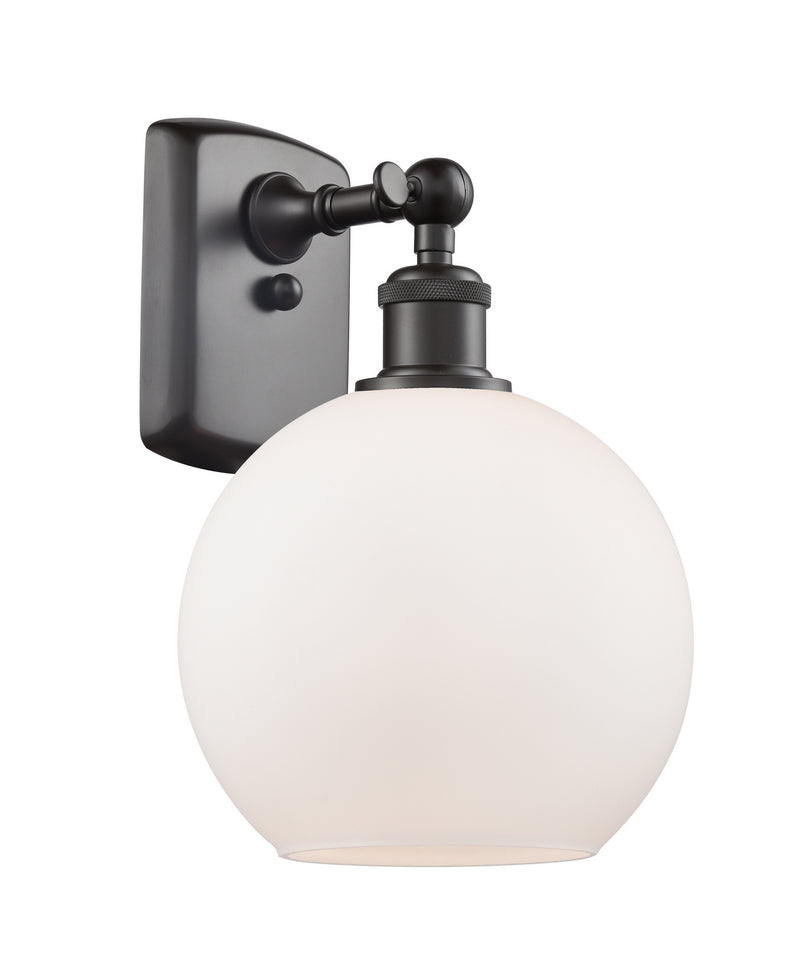 Innovations 516-1W-OB-G121-8-LED LED Wall Sconce, Oil Rubbed Bronze