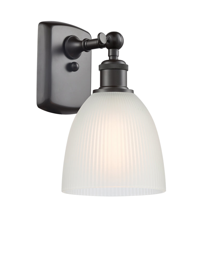 Innovations 516-1W-OB-G381 One Light Wall Sconce, Oil Rubbed Bronze