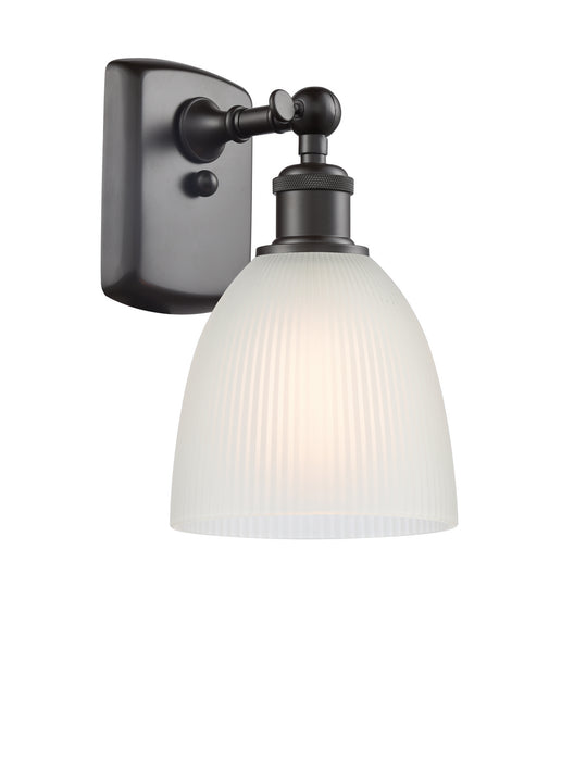 Innovations 516-1W-OB-G381 One Light Wall Sconce, Oil Rubbed Bronze